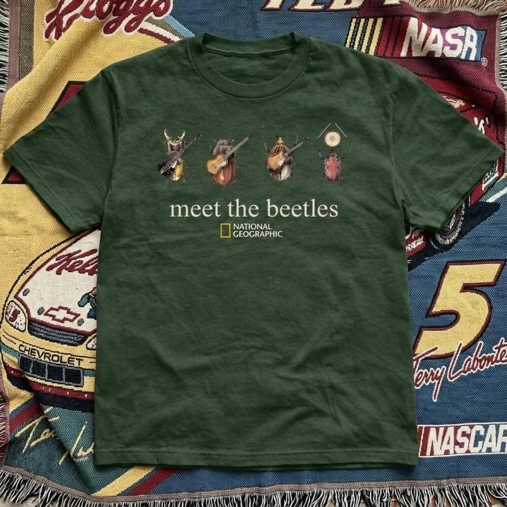 National Geographic Green Beetle Tee